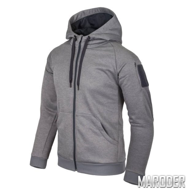 Куртка Urban Tactical Hoodie FullZip Grey Melange