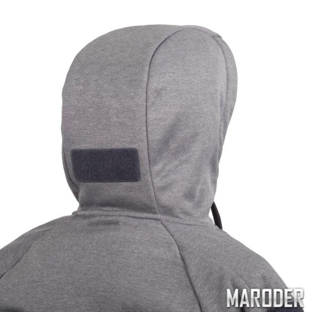 Куртка URBAN TACTICAL HOODIE FullZip grey melange 8