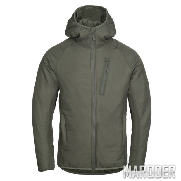 зимняя тактическая куртка Wolfhound Hoodie — Alpha Green 1