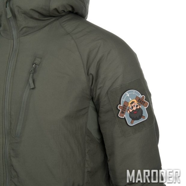 зимняя тактическая куртка Wolfhound Hoodie — Alpha Green 11