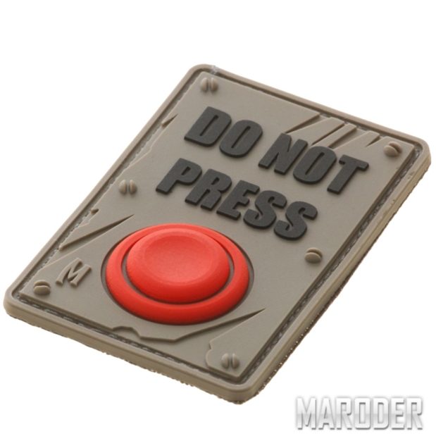 MAXPEDITION DO NOT PRESS (SWAT) MORALE PATCH 1