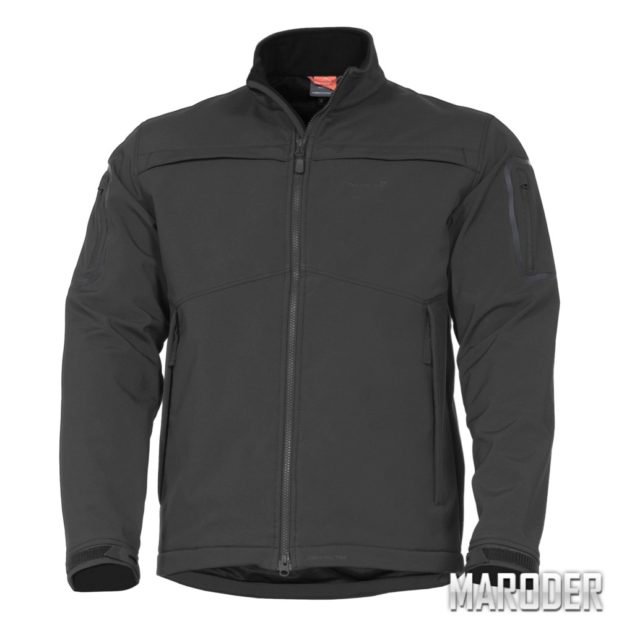Тактическая куртка Kryvo Black. Soft Shell. Pentagon