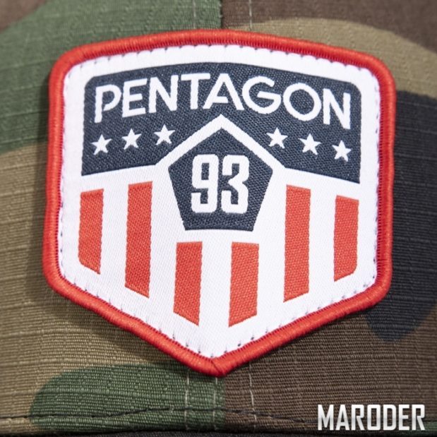 бейсболка Pentagon Era US Woodland 1