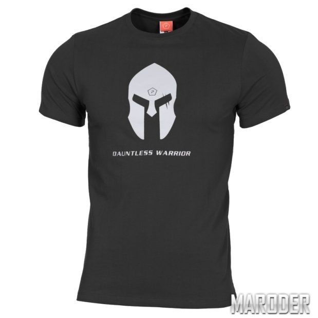 Футболка Ageron T-Shirt Spartan Helmet Black. Pentagon