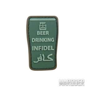 Морал патч Beer drinking infidel: Цена, Характеристики, Фото