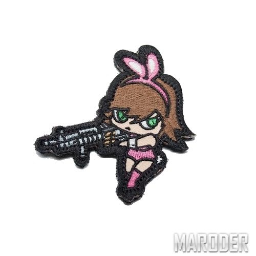 Морал патч Bunny Girl High Contrast. Mil-Spec Monkey