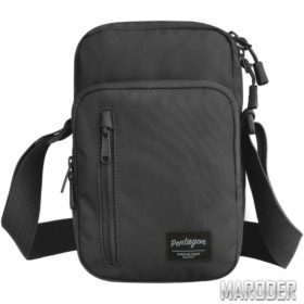 Сумка через плече Kleos Messenger Black. Pentagon: Цена, Характеристики, Фото