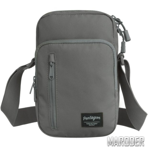 Сумка через плече Kleos Messenger Wolf Grey. Pentagon