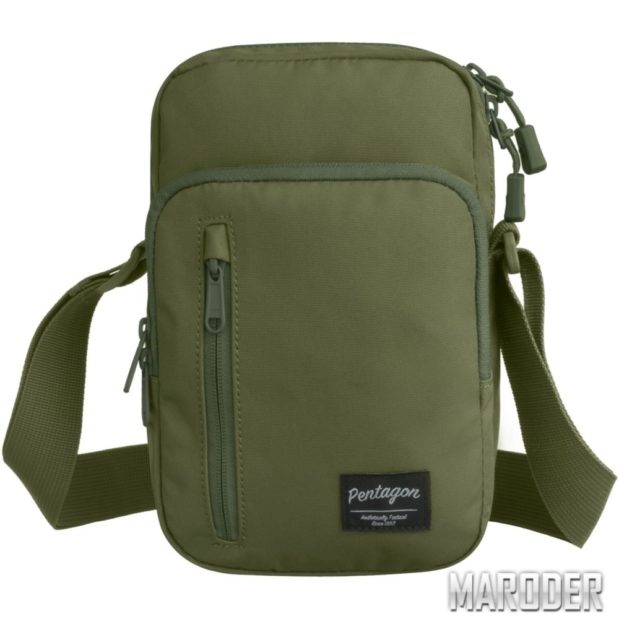 Сумка через плече Kleos Messenger Olive. Pentagon