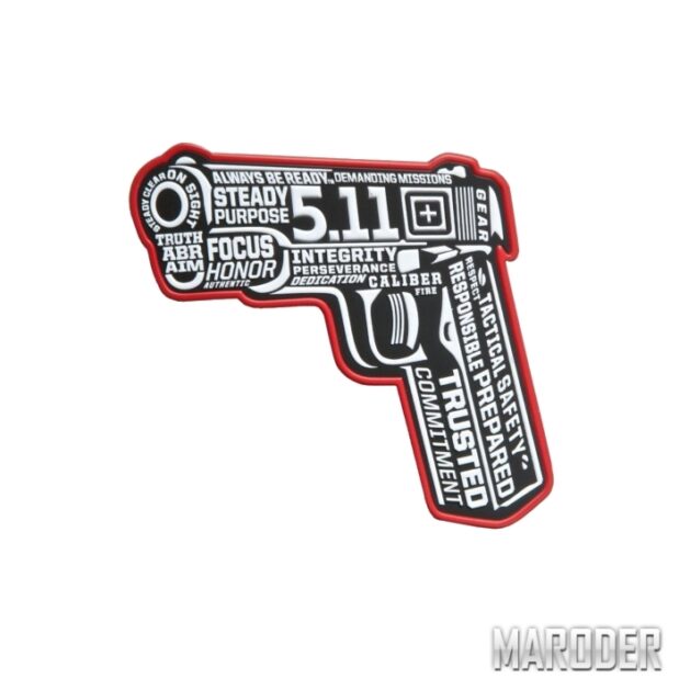 Нашивка 45 Words or Less. 5.11 Tactical