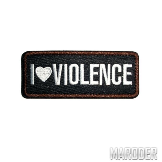 Морал патч I Love Violence