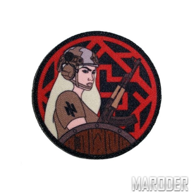 Морал патч Ukraine Valkiria Blonde