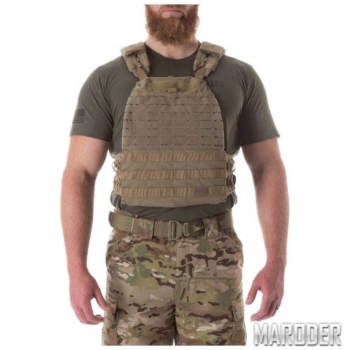 Чехол для бронежилета TacTec Plate Carrier Sandstone. 5.11 Tactical