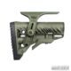 Приклад FAB Defense GLR-16 CP Олива для AR15/M16. Регулируемая щека: Фото №2