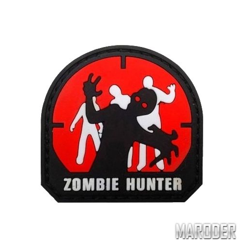 Морал патч Zombie Hunter Red