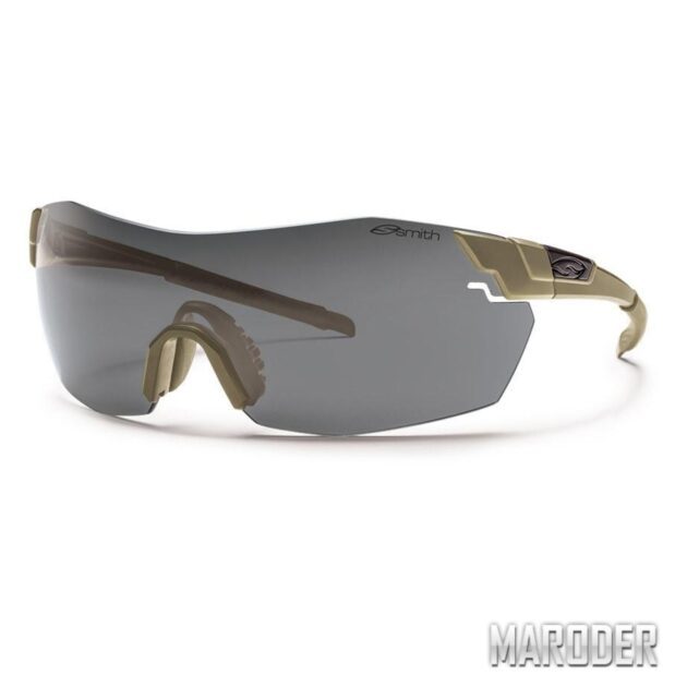 Защитные очки Smith Optics Elite Pivlock V2 TAN Tactical Deluxe kit