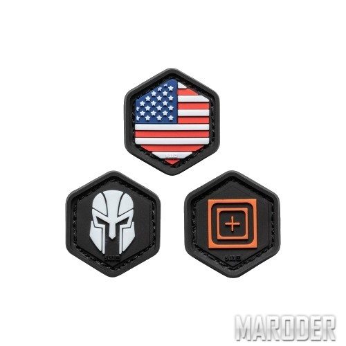 Нашивки Hexgrid Patch. 5.11 Tactical