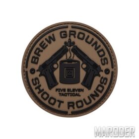 Нашивка Brew Grounds Patch. 5.11 Tactical: Цена, Характеристики, Фото