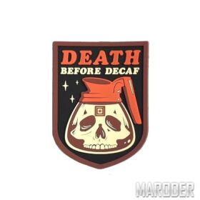Нашивка Death Before Decaf Patch. 5.11 Tactical: Цена, Характеристики, Фото