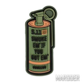 Нашивка Smoke Em Patch. 5.11 Tactical: Цена, Характеристики, Фото