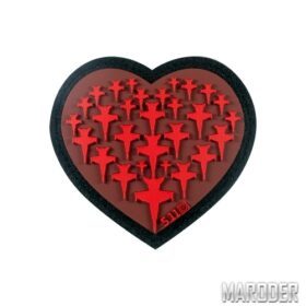 Нашивка Airplane Heart Patch. 5.11 Tactical: Цена, Характеристики, Фото