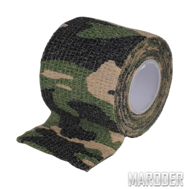 Маскировочная лента Woodland. Mil-Tec