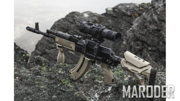 Приклад FAB Defense GL-CORE CP с подсчечником черный 4