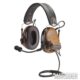 активные наушники 3M PELTOR COMTAC III ACH TACTICAL COMMUNICATION HEADSET Активные наушники Peltor Comtac III headset Coyote Brown