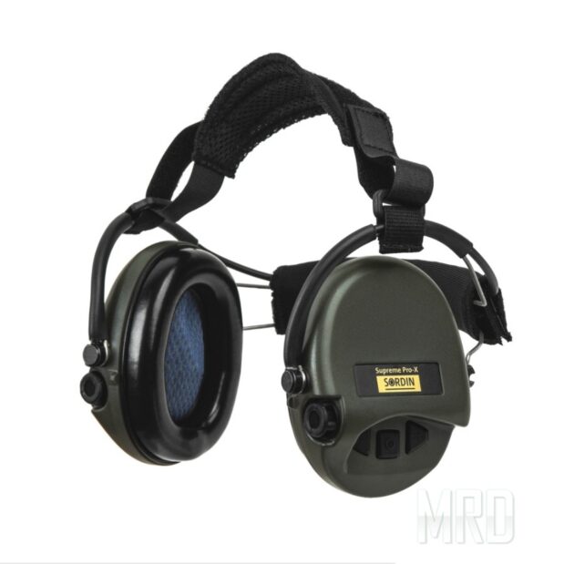 Наушники активные Sordin Supreme Pro X Neckband Green. 4 режима