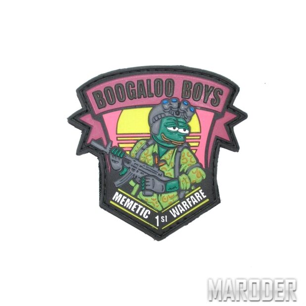 Морал патч Boogaloo Boys. Memetic warfare