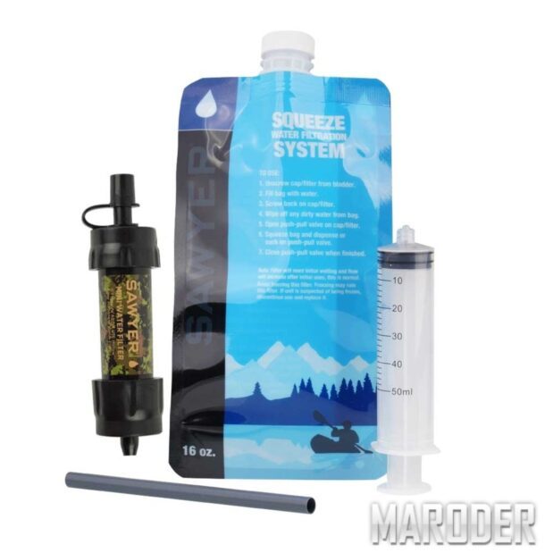 фильтр для воды туристический Sawyer Mini Camo 1