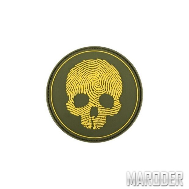 Морал патч Fingerprint Skull. 101 Inc.