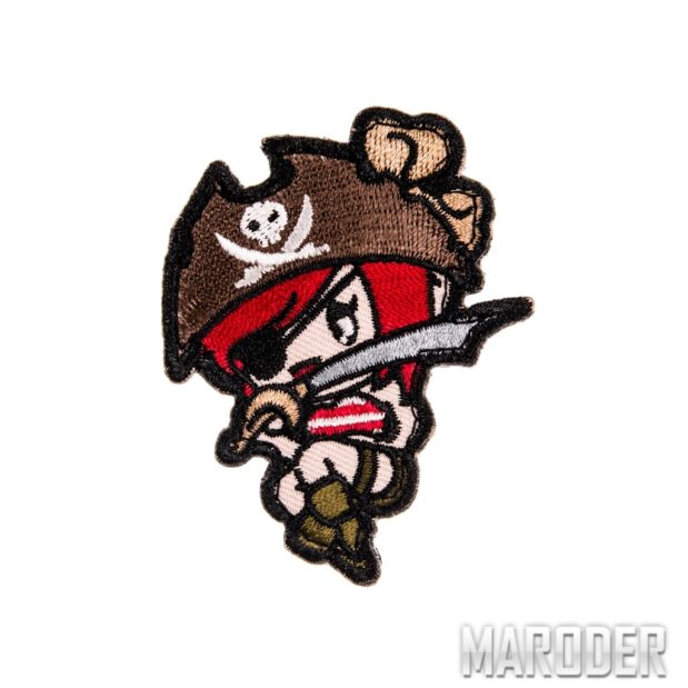 Морал патч Pirate Girl. Mil-Spec Monkey