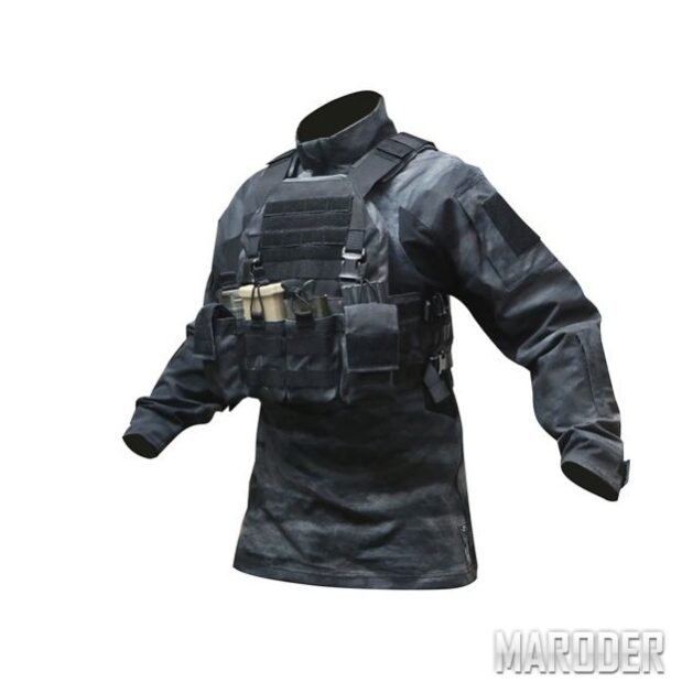 бронежилет плитоноска OPS Easy Plate Carrier A-TACS LE 6