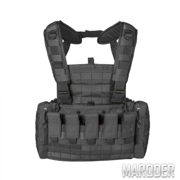 Разгрузочный жилет Tasmanian Tiger Chest RIG MK2 M4 черный купить украина