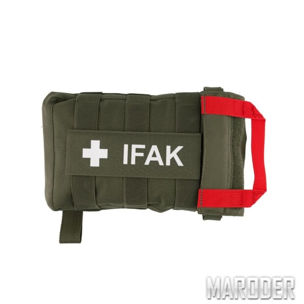 Медицинский подсумок IFAK Pouch VL L Olive. Tasmanian Tiger