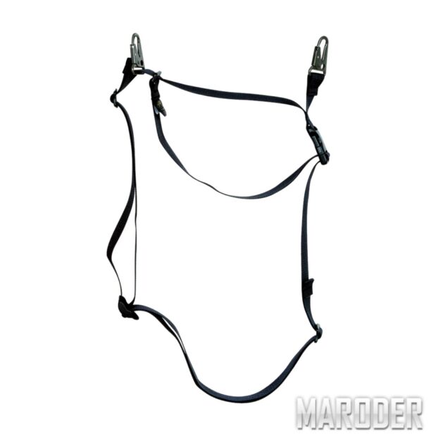 Трехточечный оружейный ремень Rifle Sling Black. Tasmanian Tiger