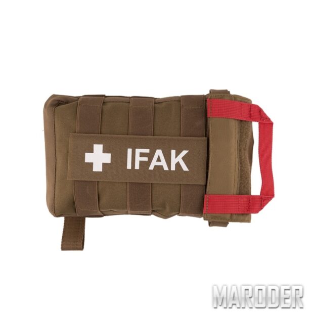 Медицинский подсумок IFAK Pouch VL L Coyote. Tasmanian Tiger