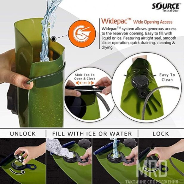 Source WXP 3L Storm Valve Hydration System обзор