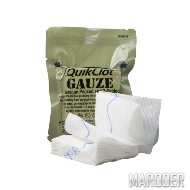 Кровоостанавливающий гемостатический бинт Combat Medical Systems QuikClot Z Fold Combat Gauze