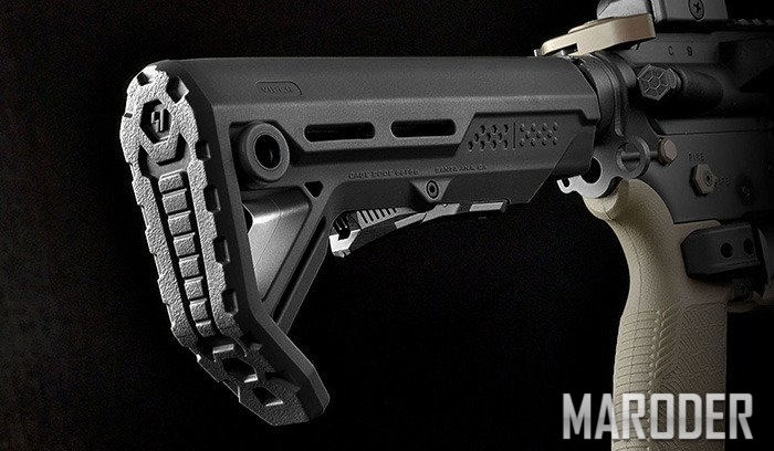Приклад для AR15 SI-STRIKE-ES-MOD1 Черный. Strike Industries