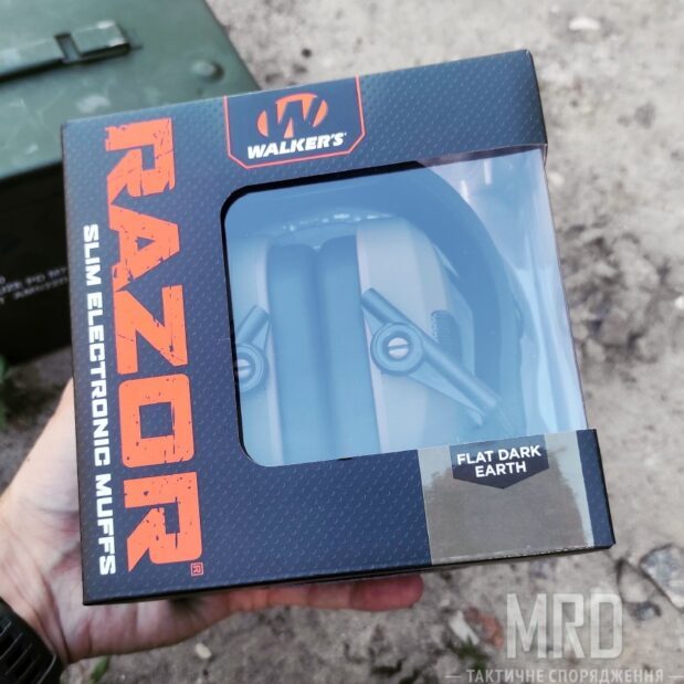 активні навушники walkers razor койот FDE tan