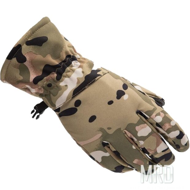 Перчатки зимние SoftShell Multicam