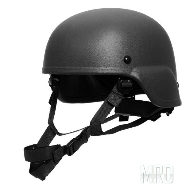 Каска кевларовая MICH-2000 NIJ IIIA Black. Ace Link Armor