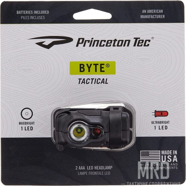 Налобный фонарь Princeton Tec Byte Tactical обзор 3