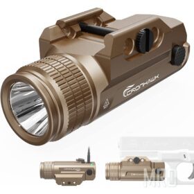Фонарь подствольный CRONHAWK Rechargeable Pistol Light TAN: Цена, Характеристики, Фото