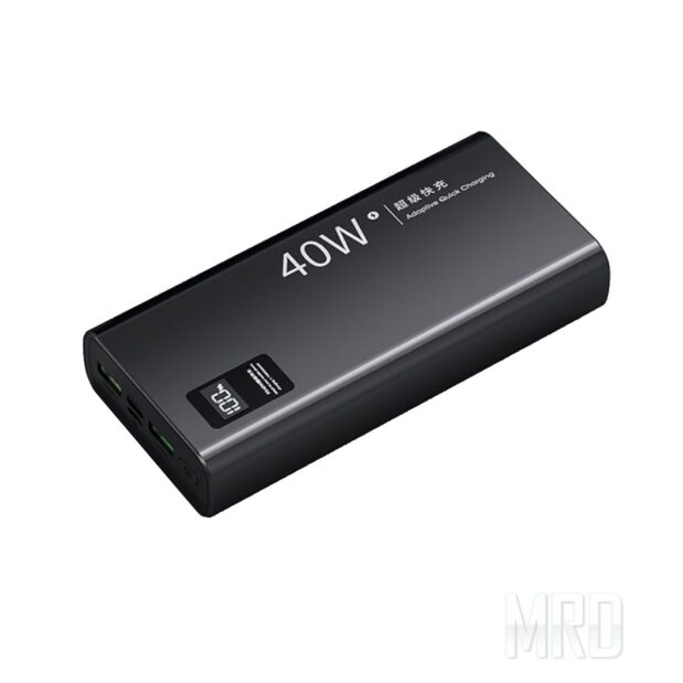 Портативная батарея Power Bank Black 30000mah 40 watt