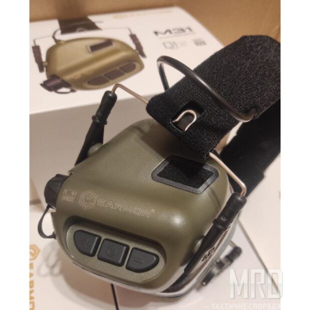 активные наушники earmor m31 хаки