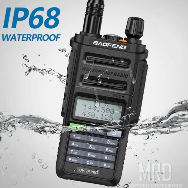 рация baofeng uv 9r pro ip68 black купить в Украине