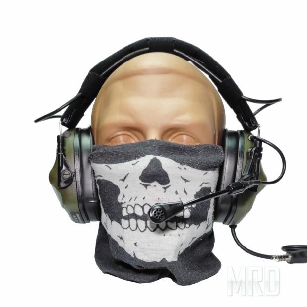 Активные военные наушники гарнитура Earmor M32 Olive купити